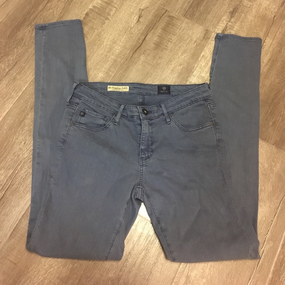 AG Legging Ankle skinny jeans blue grey